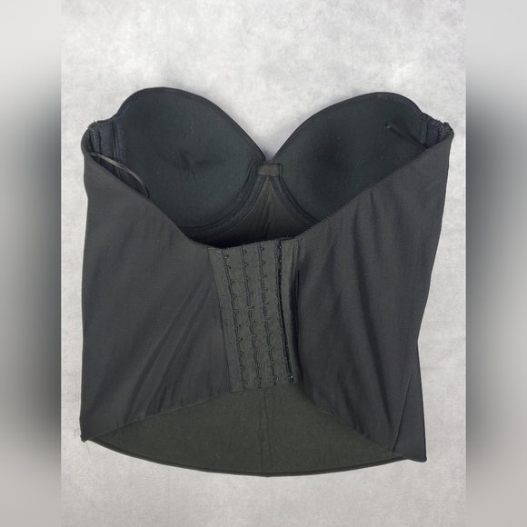 Victoria's Secret straplesd Black bustier corset size 36B - Picture 2 of 15